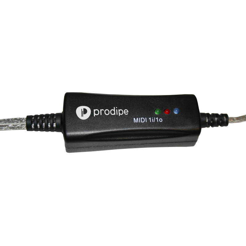 Prodipe 1I1O USB Midi Interface 1i1o (Mac/Pc) with PVE
