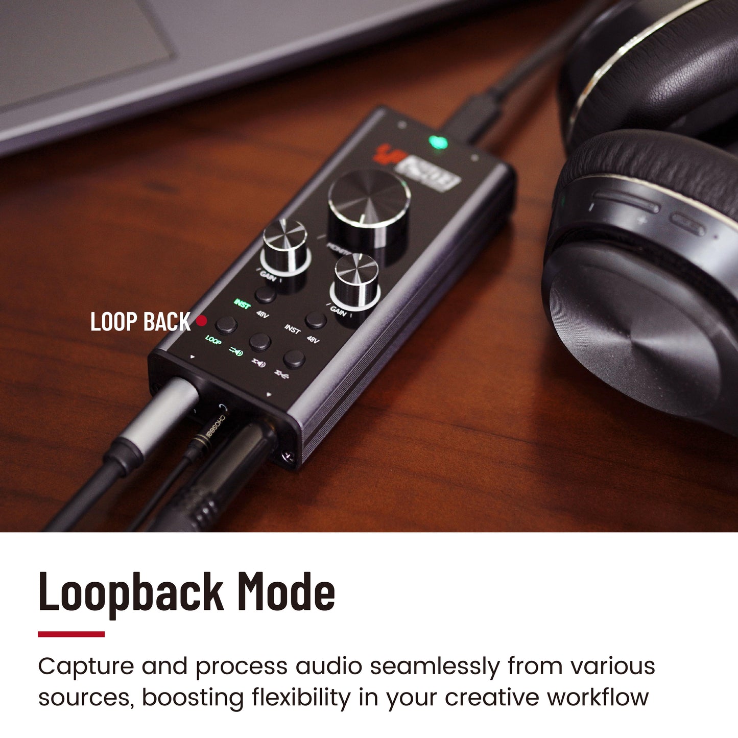 SF2403 - Portable Mini USB Audio Interface with 24bit 192Khz Sampling Rate