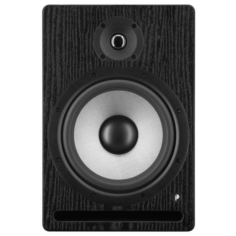 Prodipe PRO 8 V4 BW Active Monitor 8" - bi-amplified BLACK WOOD