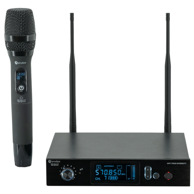 Prodipe Wireless Solo Handheld microphone True Diversity