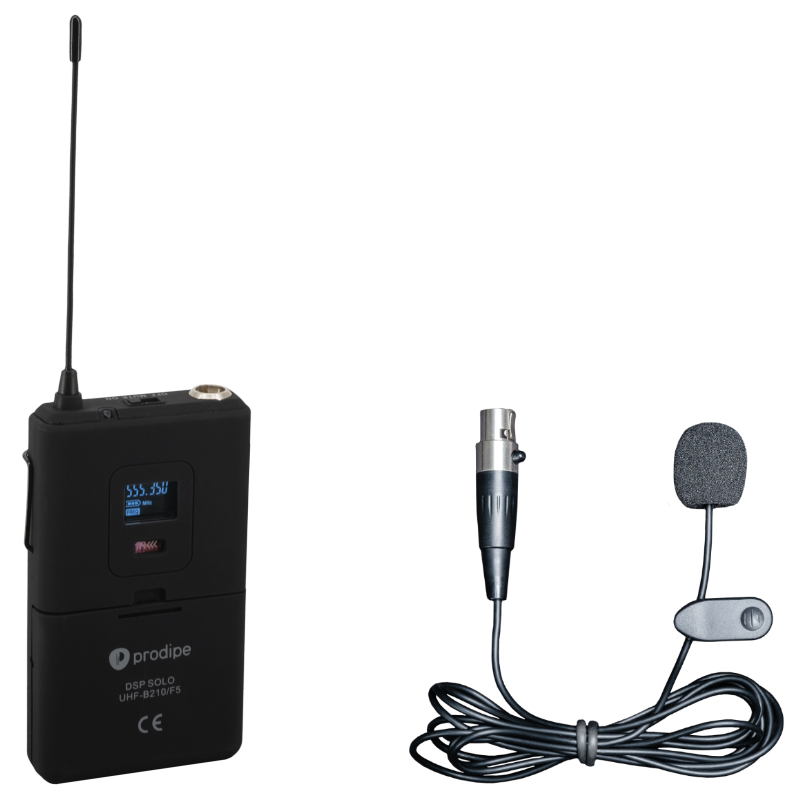 Prodipe Wireless Solo Lavalier mic with 100 channels