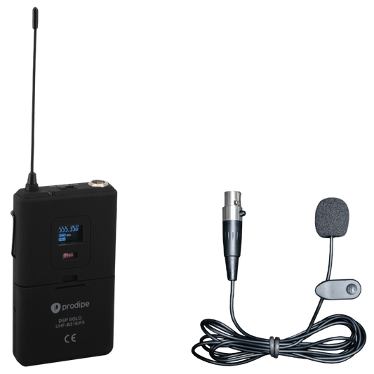 Prodipe Wireless Solo Lavalier mic with 100 channels