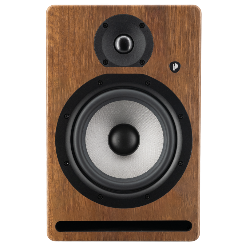 Prodipe PRO 7 V4 WW Active monitor 6.5" - bi-amplified - WALNUT WOOD