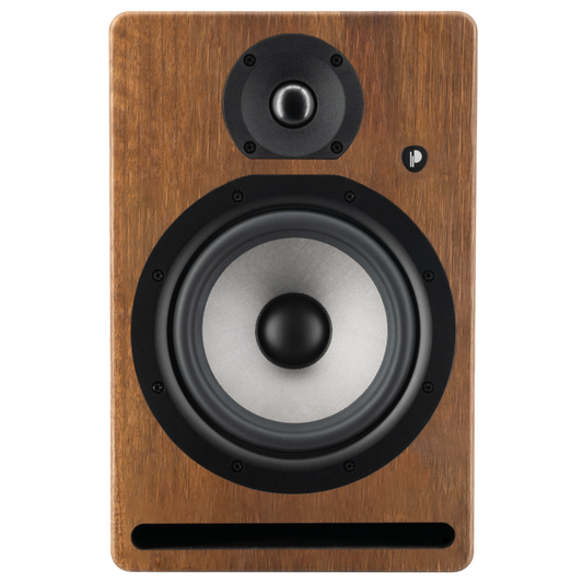 Prodipe PRO 7 V4 WW Active monitor 6.5" - bi-amplified - WALNUT WOOD